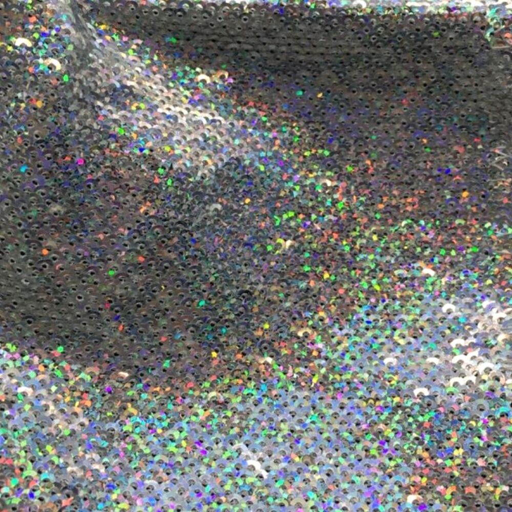 STUART WEITZMAN 85 Stretch Silver Sequin Bootie - Picture 8 of 9